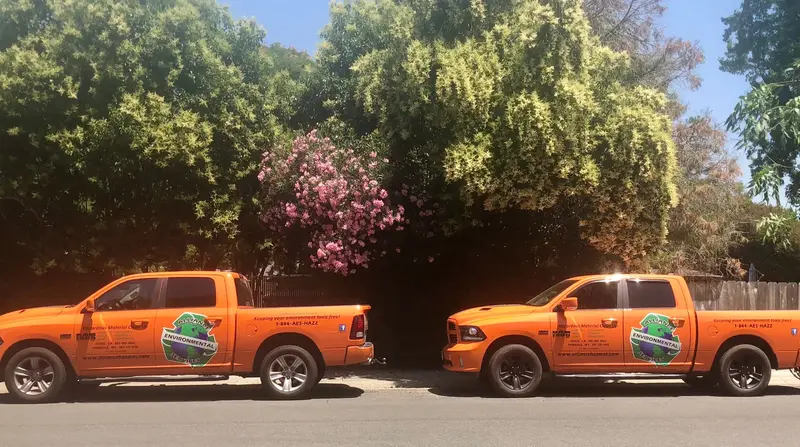 Alliance Environmental trucks ready for dispatch